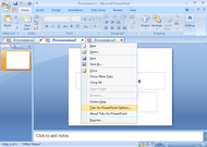 Presentation Tabs for Powerpoint screenshot